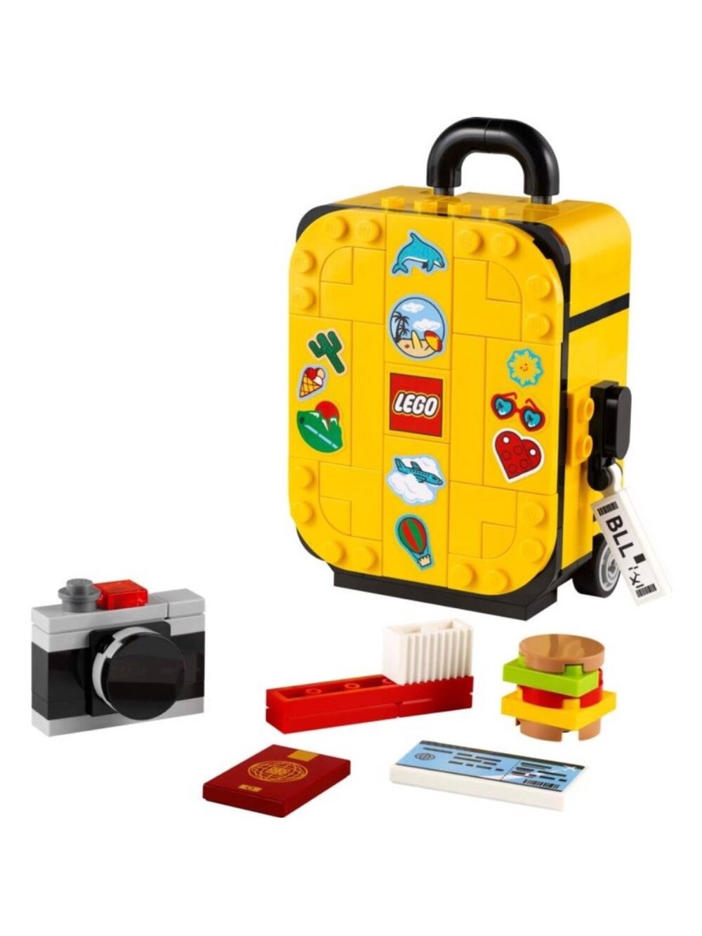 Lego Yellow Travel
Suitcase Vacation Build Block
Toy 40817